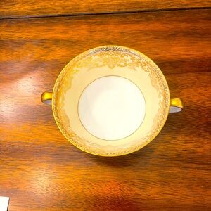 Noritake Gastonia double handle cream /soup bowl